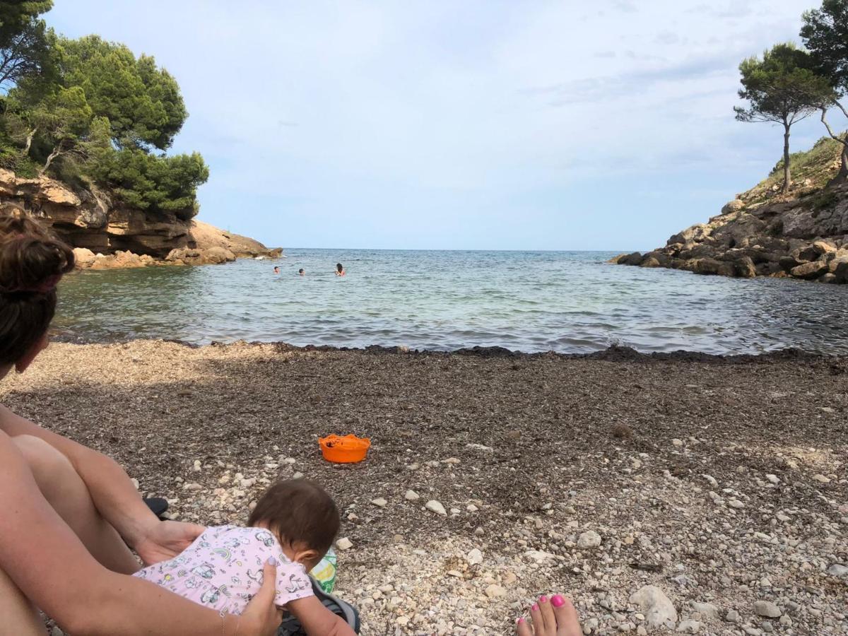 Apartamento Calafat, A 2 Minutos A Pie De Cala Llobeta מראה חיצוני תמונה